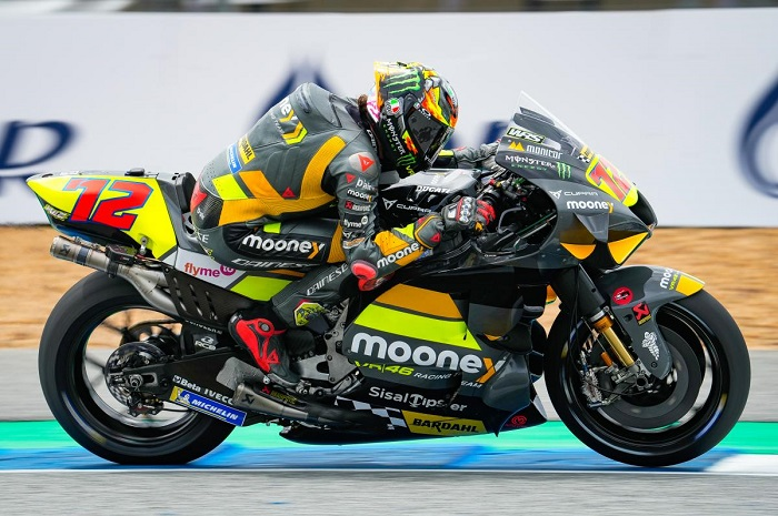 Marco Bezzecchi start dari pole position, catat link live streaming MotoGP Thailand 2022 gratis, balap mulai jam 15:00 WIB.