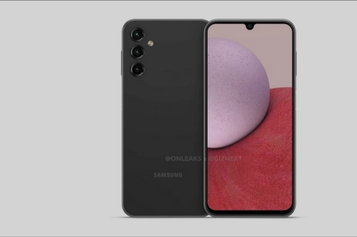 Bocoran desain render Samsung Galaxy A14.
