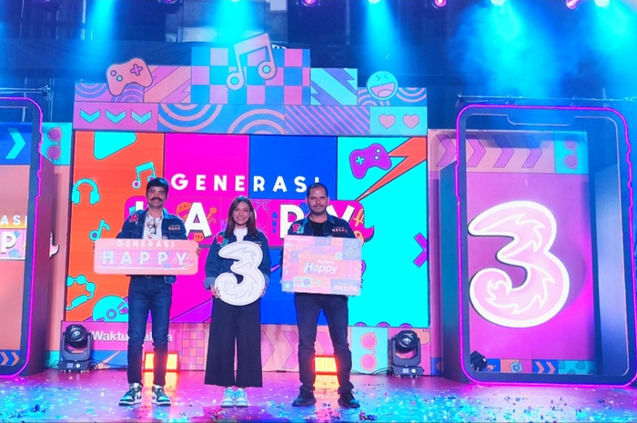 Peluncuran program Generasi Happy dari IOH (Indosat Ooredoo Hutchison), sekaligus paket internet Tri Rp 15 ribu.