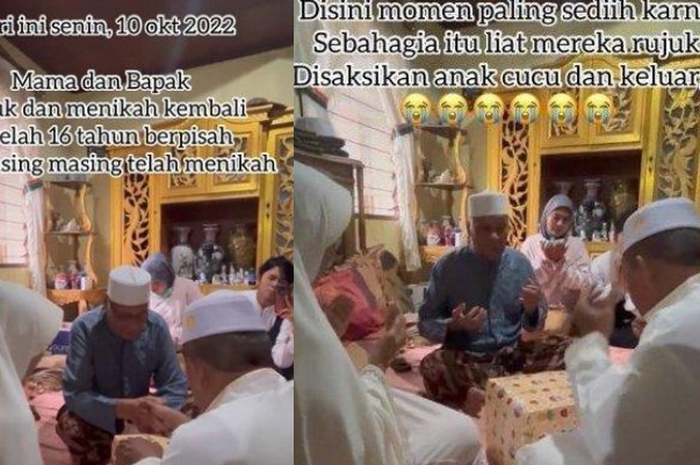 Kisah viral psautri rujuk setelah 16 tahun