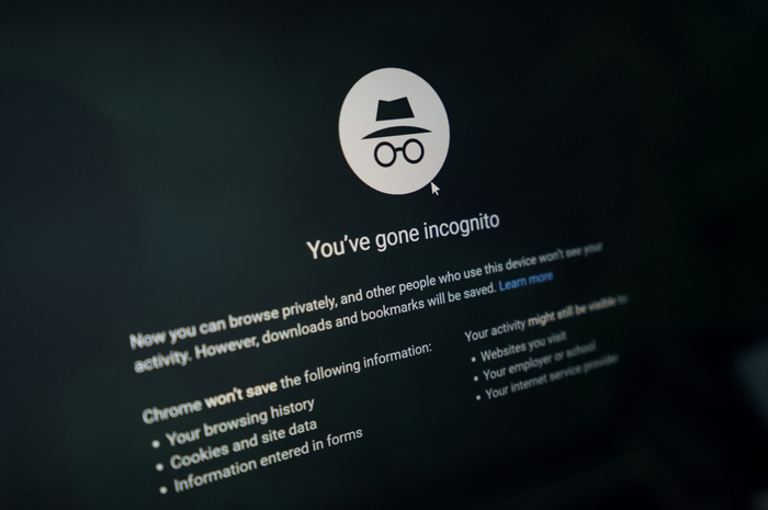 Mode Incognito di Google Chrome