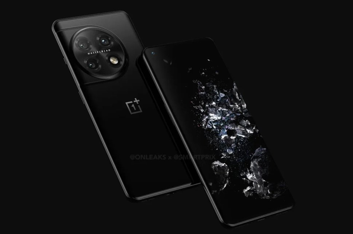 Gambar render OnePlus 11 