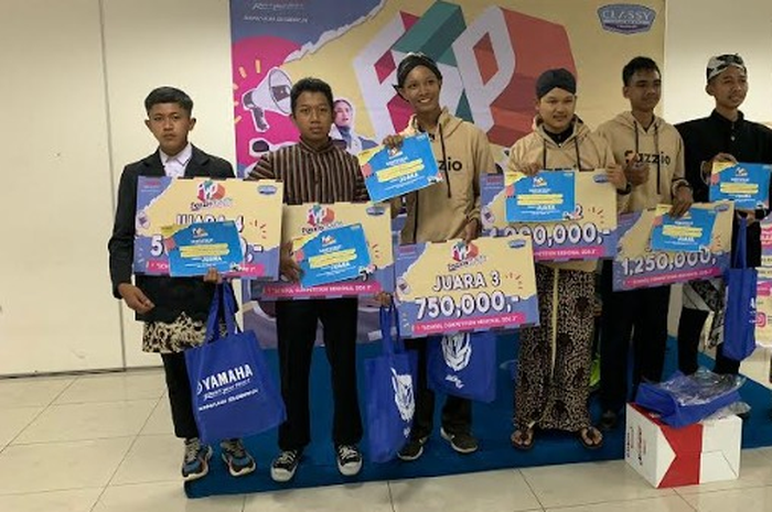 Siswa perwakilan Ajang Connected School Contest Fazzio Youth Project