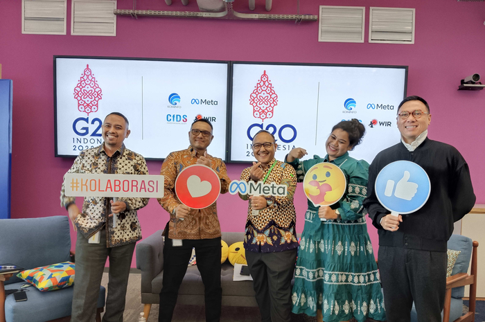 Meta berkolaborasi dengan Kominfo dan WIR Group hadirkan eksebisi Metaverse di KTT G20 di Bali.