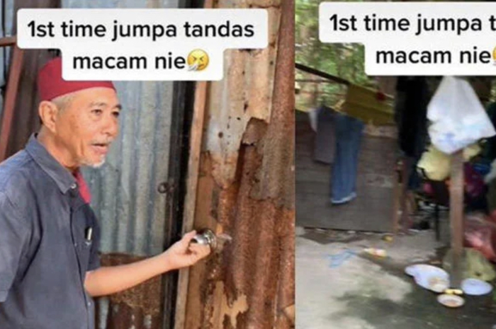 Isi rumah tua yang cuma ditutup seng rongsokan ini bikin netizen melongo. Nggak nyangka banget. Foto ini jadi buktinya.
