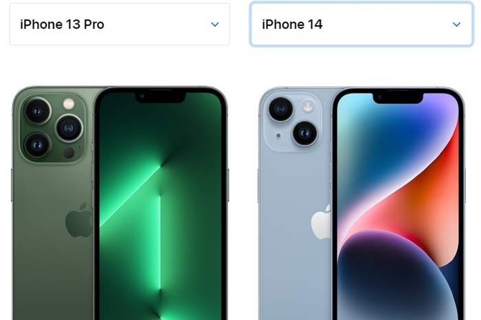 iphone 14 vs iPhone 13 Pro