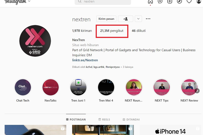 Trik menambah jumlah follower secara instan