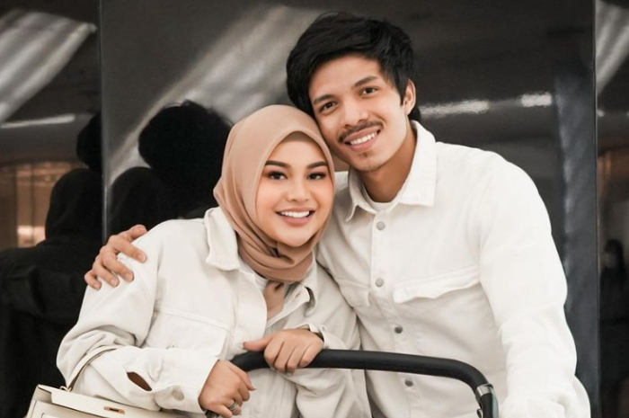 Aurel Hermansyah dan Atta Halilintar.