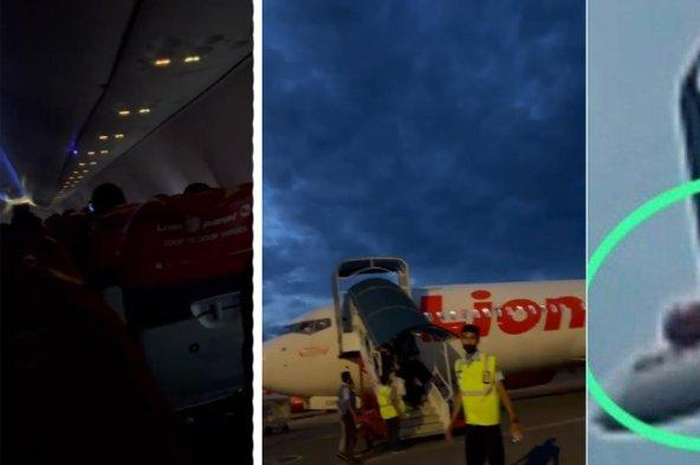 Kesaksian penumpang pesawat Lion Air JT-330 rute Jakarta-Palembang saat  mesin pesawat terbakar hingga meledak di ketinggian 3000 kaki.
