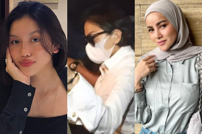 Kolase Foto Lolly, Nikita Mirzani, dan Olla Ramlan.