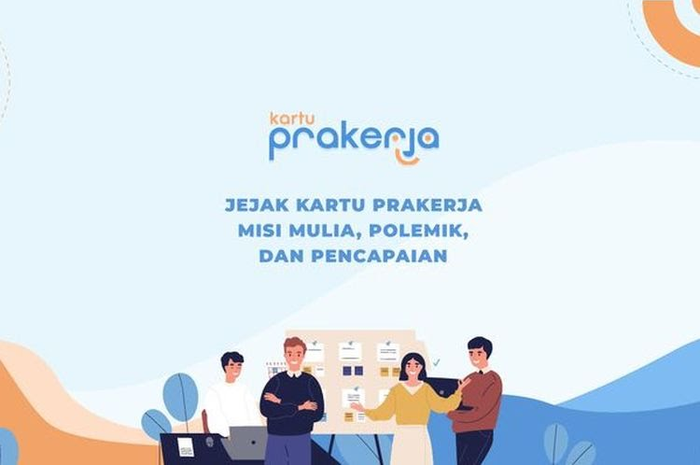 Ilustrasi kartu prakerja.