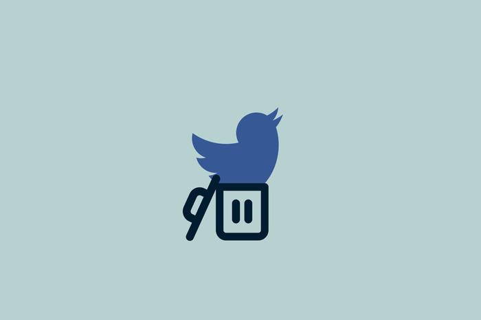 Ilustrasi cara menghapus akun Twitter