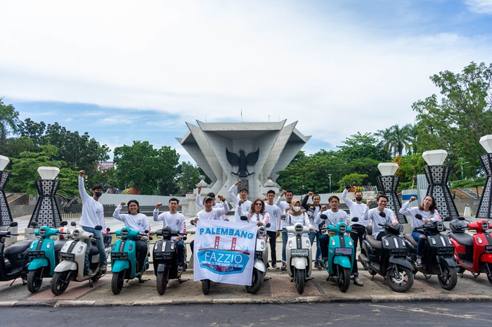 Yamaha mengelar touring sumpah pemuda untuk pengguna Fazzio