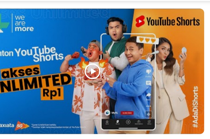 youtube Shorts - XL Axiata