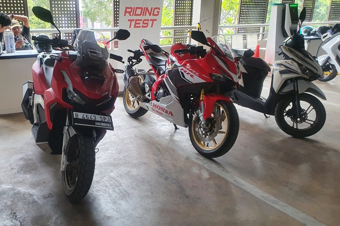 Area test ride Honda di IMOS 2022