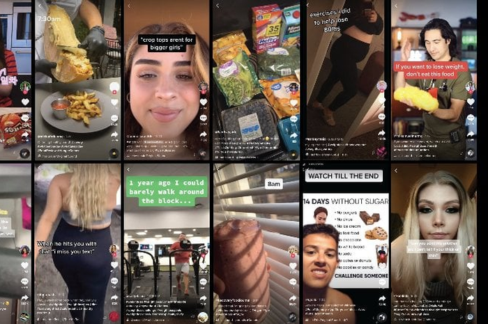 Kreator TikTok tentang makanan