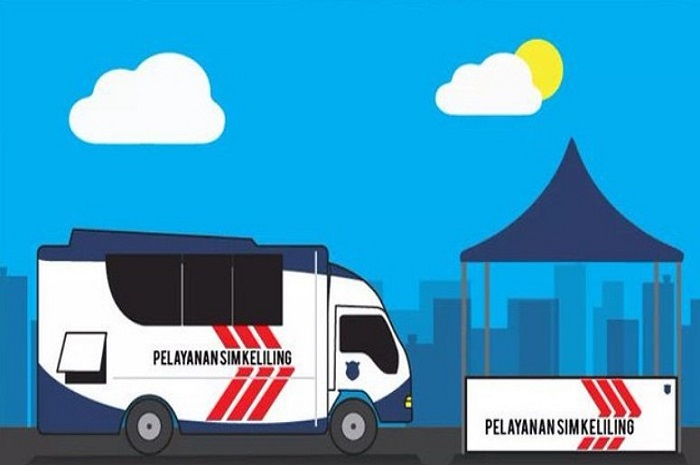 Gambar ilustrasi. Jadwal SIM Keliling hari ini.
