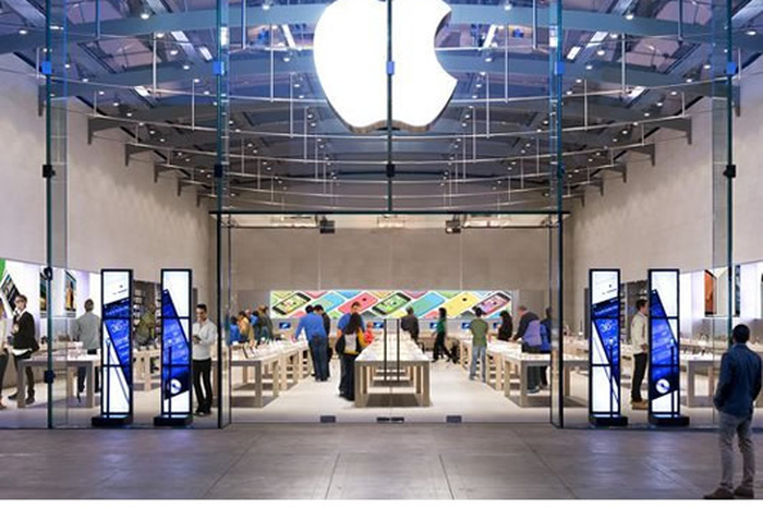 Ilustrasi Apple diduga lakukan pelanggaran aturan buruh karena membungkam karyawan.