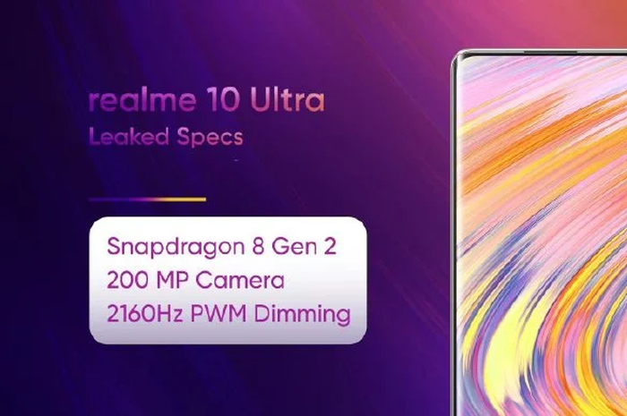 Poster Realme 10 Ultra pada situs Weibo 