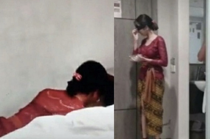 Alasan pemeran video asusila 16 menit kenakan kebaya merah.