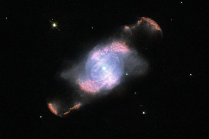 Potret Bintang sekarat dari planet nebula IC4634 yang berhasil ditangkap oleh teleskop Hubble