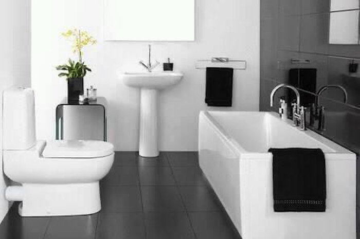 Buat pemilik rumah mungil jangan main beli ya. Foto desain kamar mandi jadi sorotan gegara pemakaian material ini. 