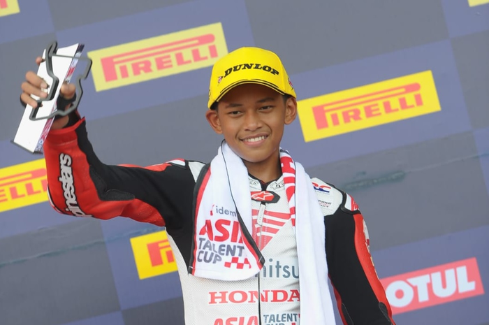 Veda Ega Pratama memiliki pembalap MotoGP idola yang sudah pensiun. Tahu gaya balapnya dari YouTube