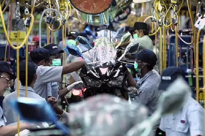 Ilustrasi pabrik Yamaha. Yamaha Indonesia buka lowongan kerja.
