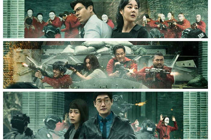Poster Money Heist: Korea - Joint Economic Area Part 2