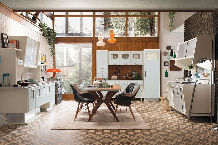 Foto desain dapur vintage banjir likes di media sosial, maka harus perhatikan 6 elemen ini. 