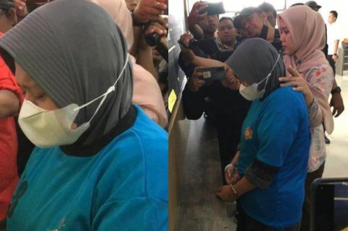Sosok Siti Anisa Nasution atau SAN (29), tersangka kasus pinjaman online (pinjol) berkedok investasi di Kabupaten Bogor, Jawa Barat.