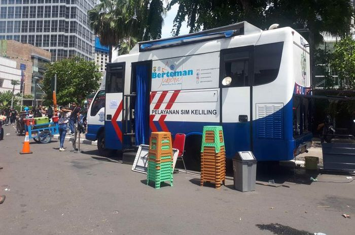 Foto ilustasi SIM Keliling 6 Januari 2022
