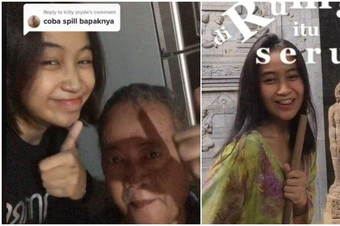 Ayda Prasasti bersama sang ayah, Ki Joko Bodo 
