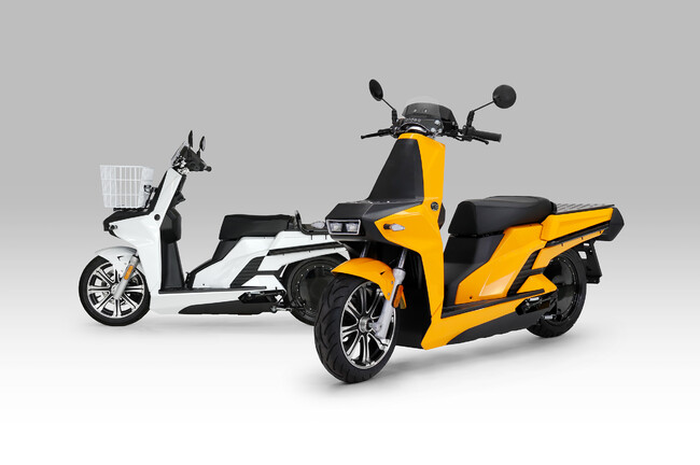 Punya desain ala motor kargo, motor listrik Aidea AA-Wiz pas untuk kurir paket nih!
