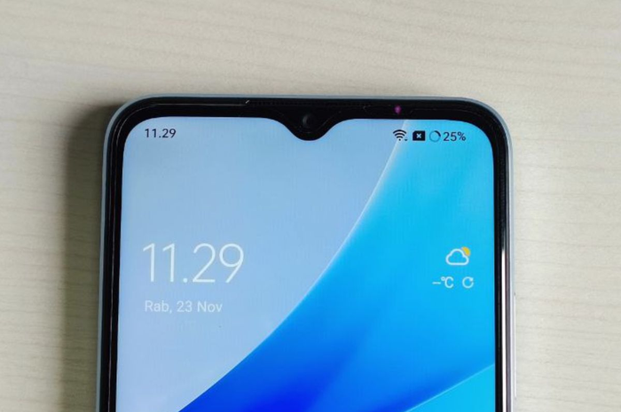 OPPO A17 dengan ColorOS 12 memungkinkan pengguna untuk mengubah tampilan indikator persentase baterai jadi lebih minimalis dan clean
