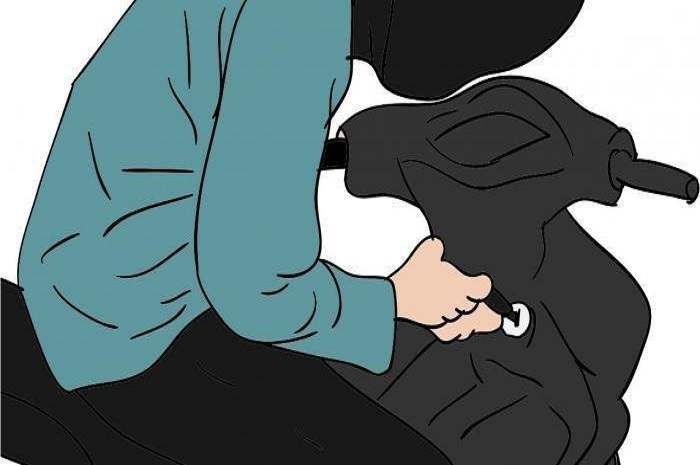 Gambar ilustrasi. Beraksi sampai 100 kali di Tangerang, maling motor raup untung Rp 2 juta per motor.