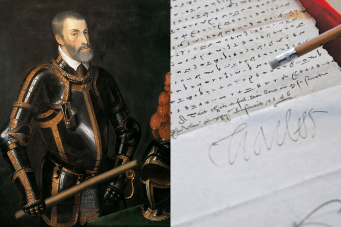 Kode Charles V yang terpecahkan.