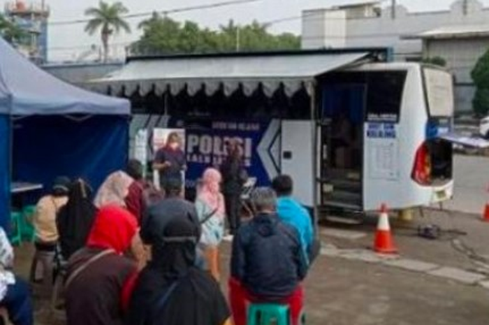 Ilustrasi layanan SIM Keliling 29 Desember 2022