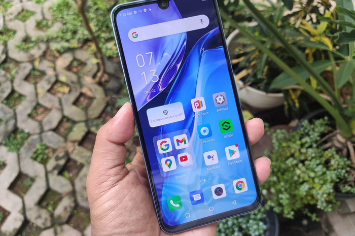 Tampak depan Infinix Note 12 (2023)