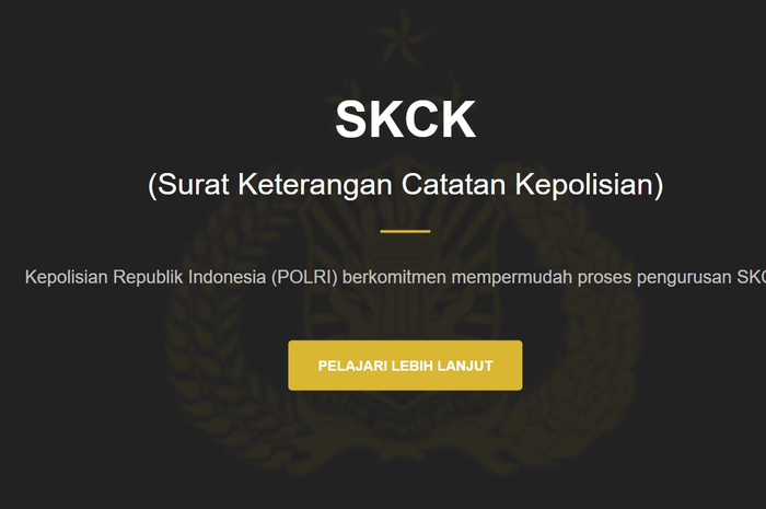 Biaya membuat SKCK online tahun 2023