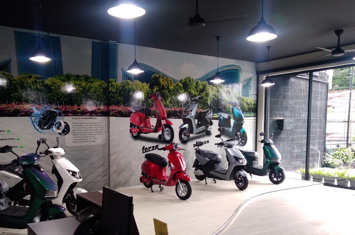 Dealer motor listrik di Bandung