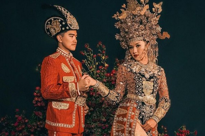 Erina Gudono dan Kaesang Pangarep.