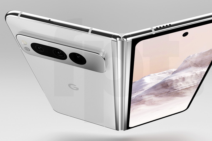 Ilustrasi HP lipat Google Felix