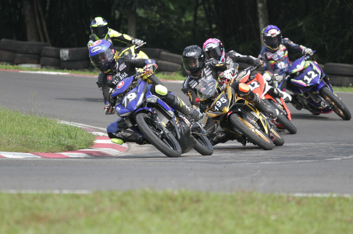 Ilustrasi Kejurnas Balap Motor. 