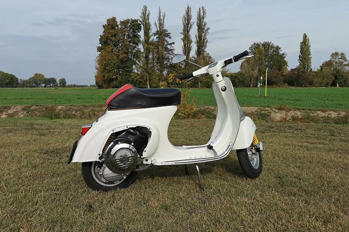 Pinasco punya kit konversi Vespa klasik jadi motor listrik.