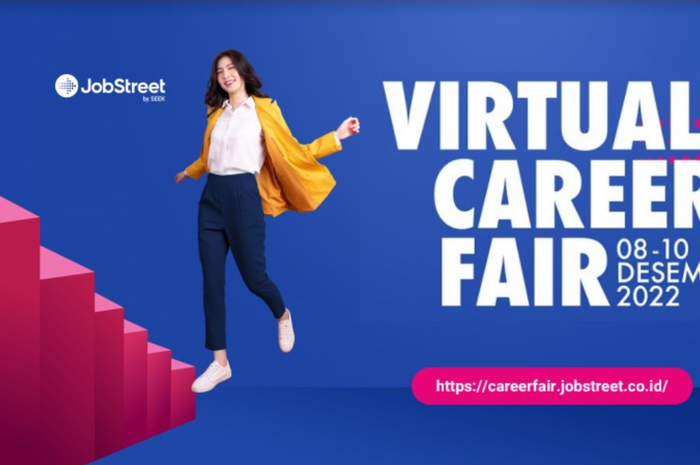 JobStreet Virtual Career Fair Akan diadakan mulai tanggal 8 sampai 10 desember untuk membantu para pekerja terdampak Tech Winter atau PHK