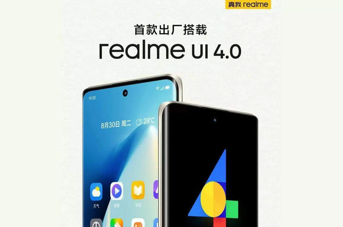 Tampilan Realme UI 4.0
