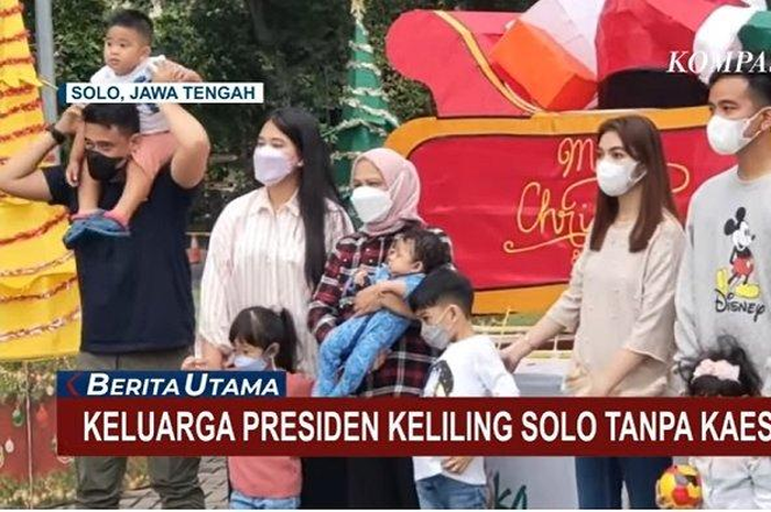 Ibu Iriana Jokowi sempatkan piknik jelang pernikahan Kaesang Pangarep