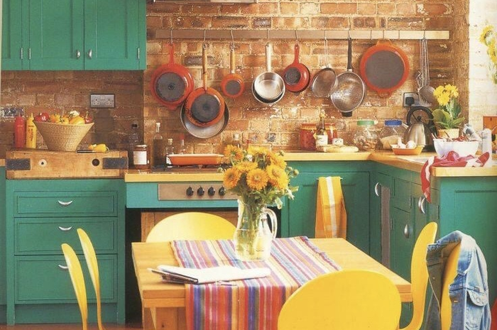Apabila pemilik rumah minimalis ingin mempunyai foto desain dapur retro, barang-barang ini wajib dipasang di area memasak.