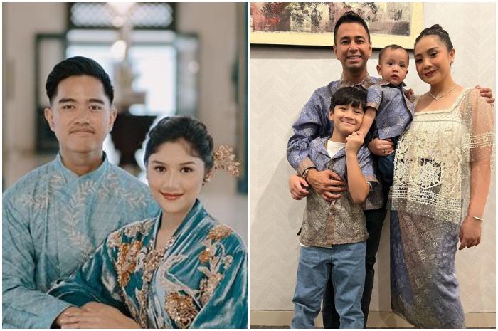 Keluarga Raffi Ahmad dan Nagita Slavina hadiri akad nikah Kaesang-Erina di Jogja